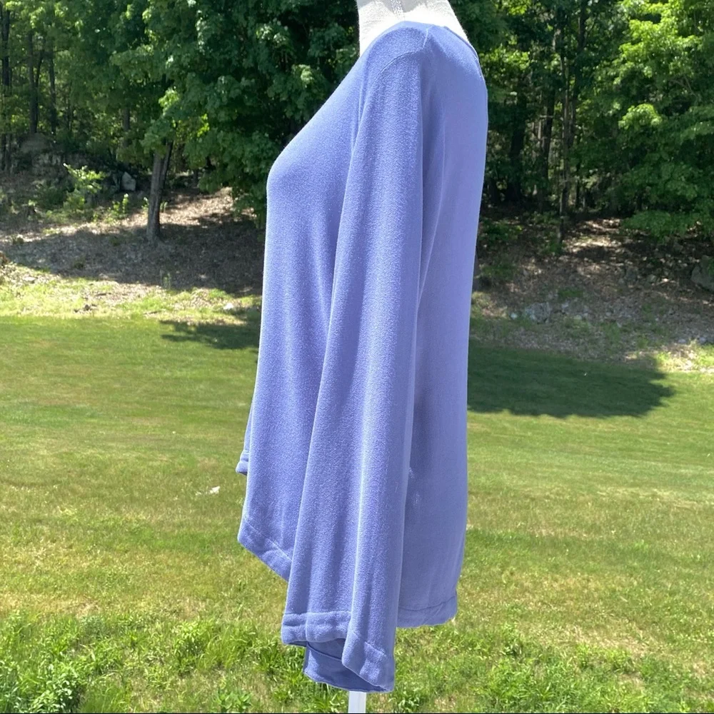 NWT Cloth & Stone Bell-Sleeve Top, Periwinkle Blue, Small - Picture 5 of 14